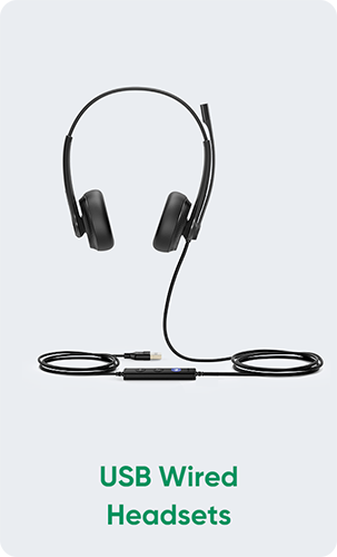 USB Wired Headsets